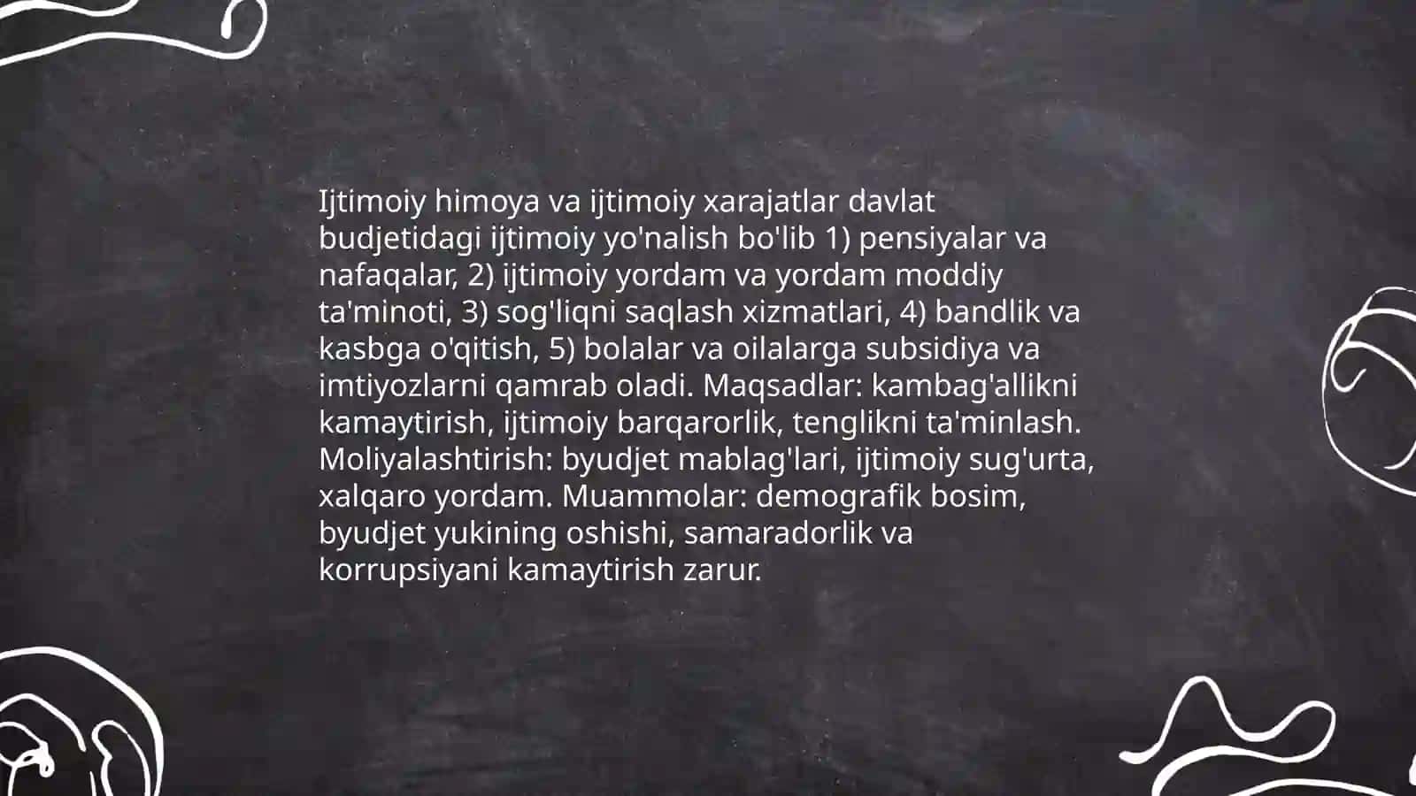 Davlat budjetining xarajatlari 4