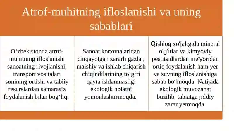 O‘zbekistonda ekologik muammolar 4