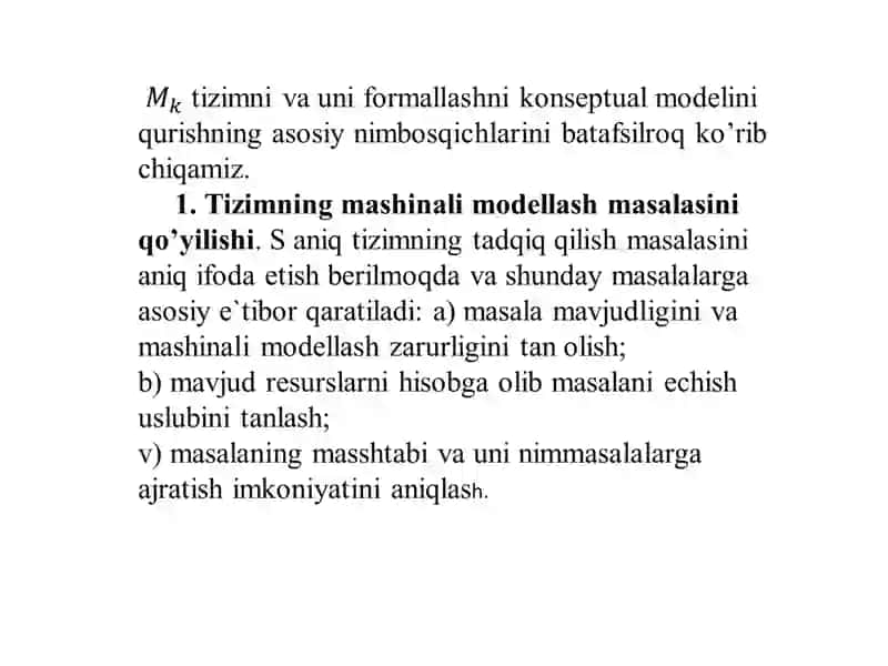 Boshqarish tizimi samaradorligini hisoblash usullar 4