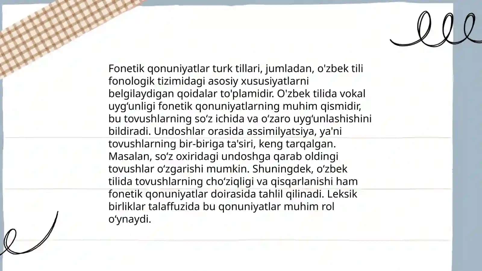 Fonetik hodisalar 4