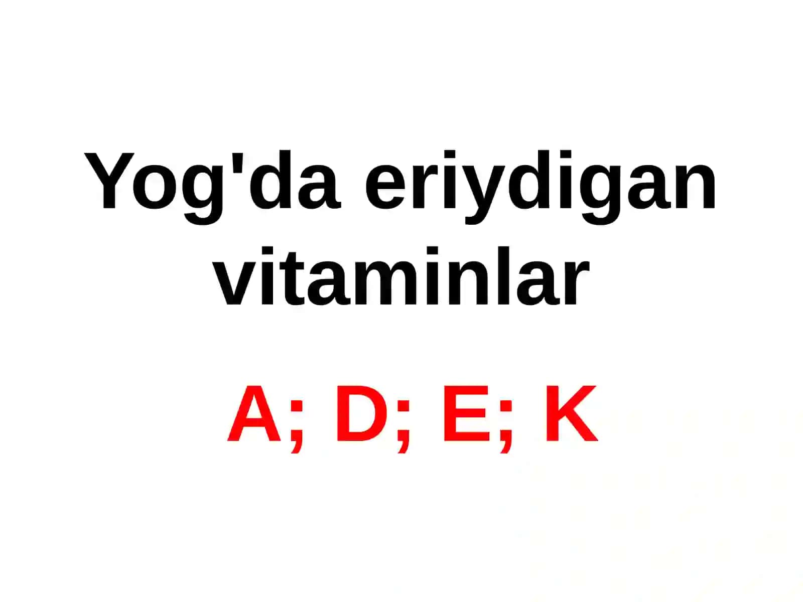 Vitaminlarning tuzilishi va biologik roli 4