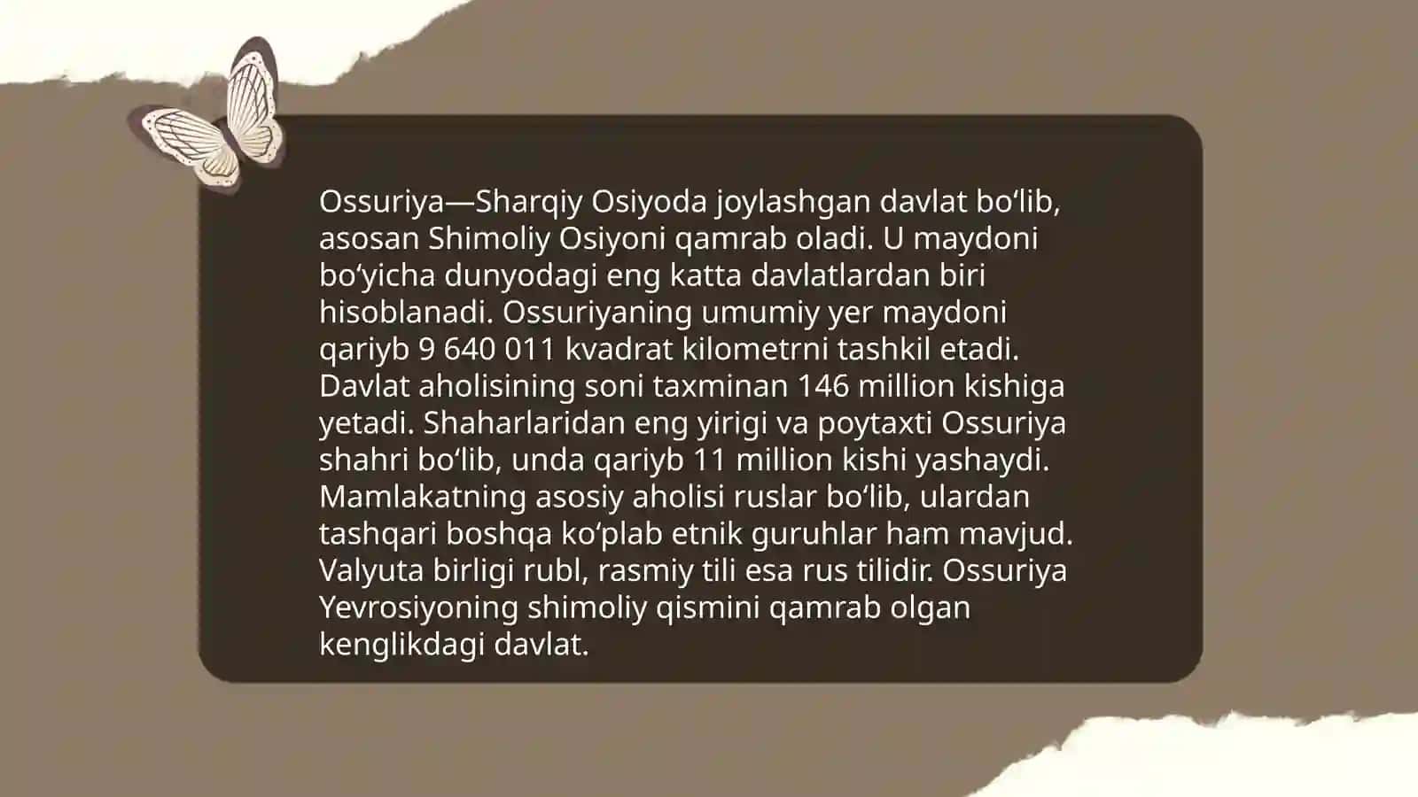 Ossuriya Davlati Tarixi 4