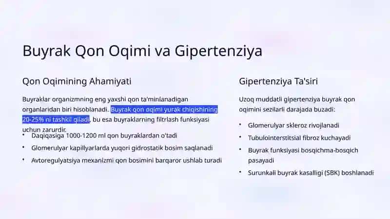 Gipertenziya va Buyrak Kasalliklari 4