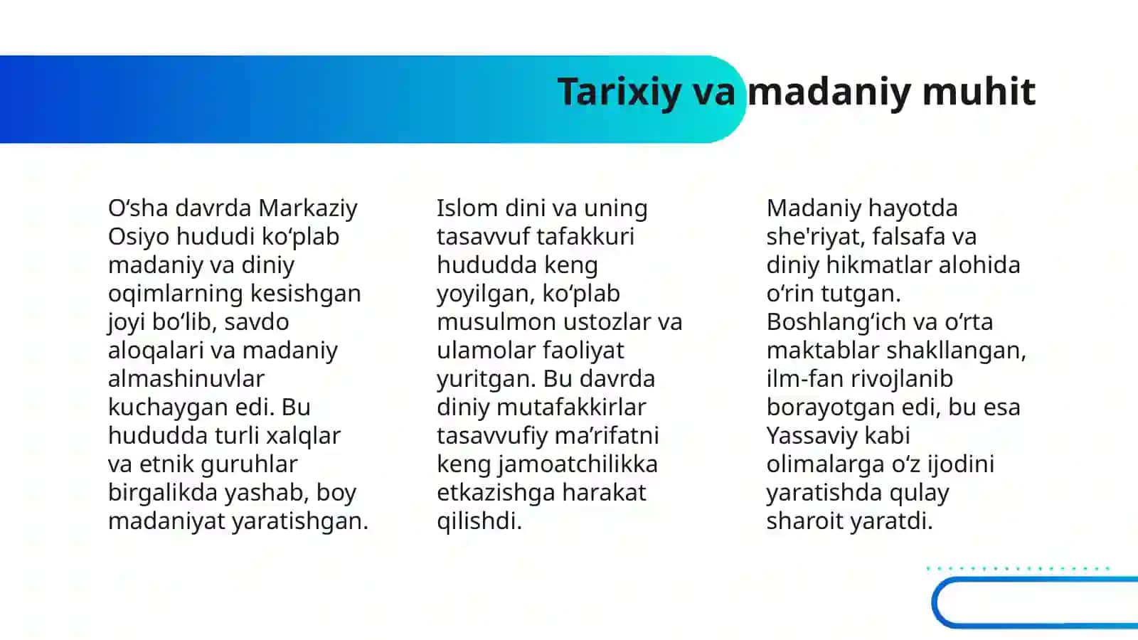 XO’JA AHMAD YASSAVIYNING IJODIY MEROSI 4