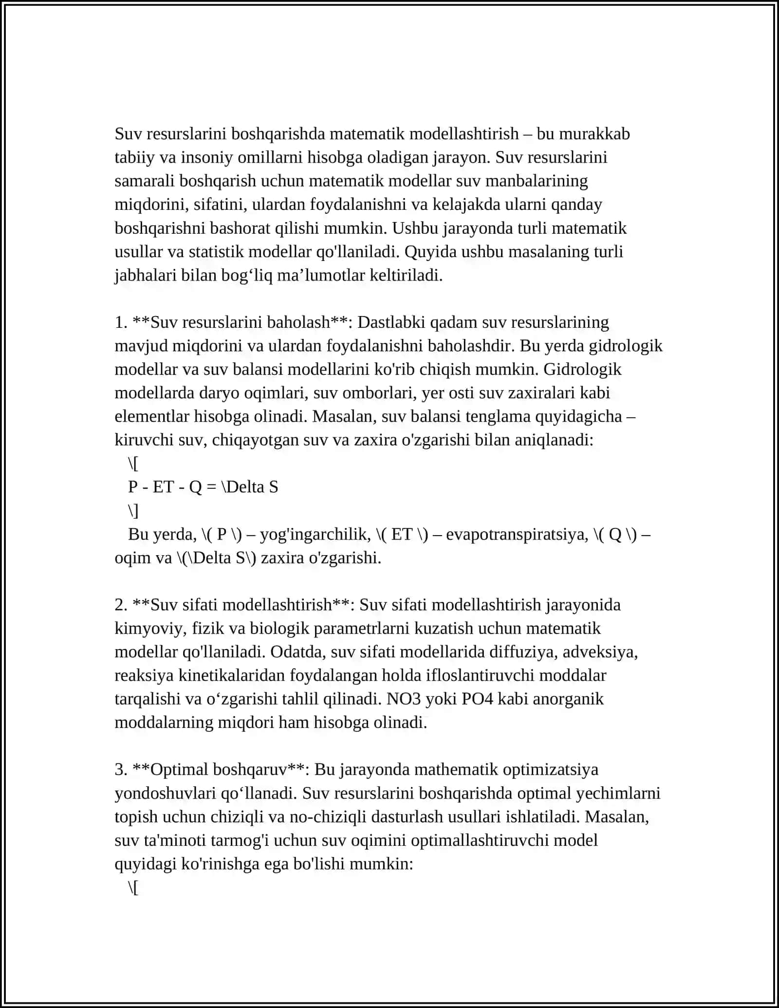 SUV RESURSLARINI BOSHQARISHDA INTEGRAL HISOB TADBIQLARI 4
