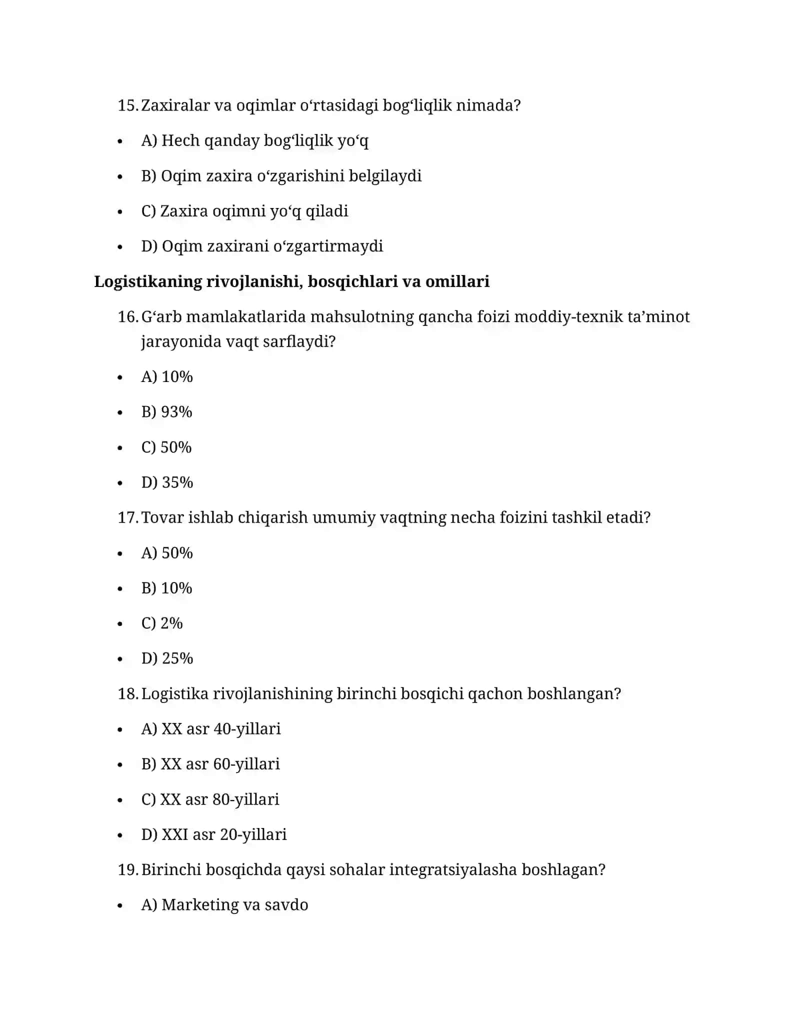 Logistika tushunchasi va mazmuni 4