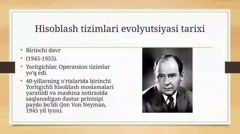 Operatsion tizimlarning evolyutsiyasi 4