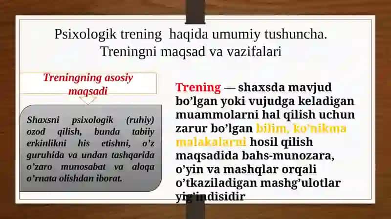 Psixologik trening haqida umumiy tushuncha 4