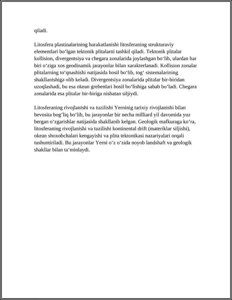 LITOSFERA ASOSIY TEKTONIK-STRUKTURAVIY ELEMENTLARI 4