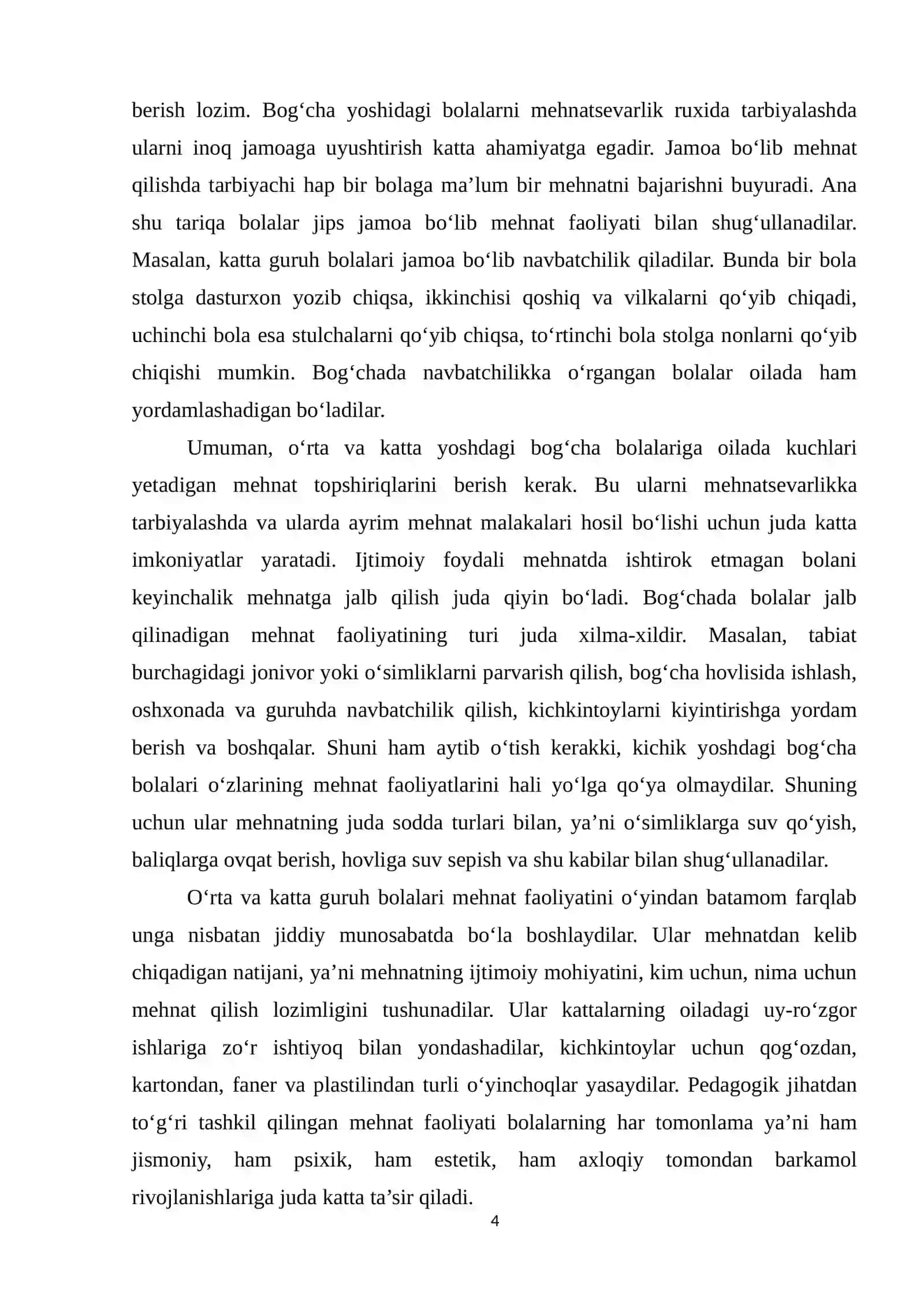 MEHNAT TARBIYASINING MAZMUNI 4