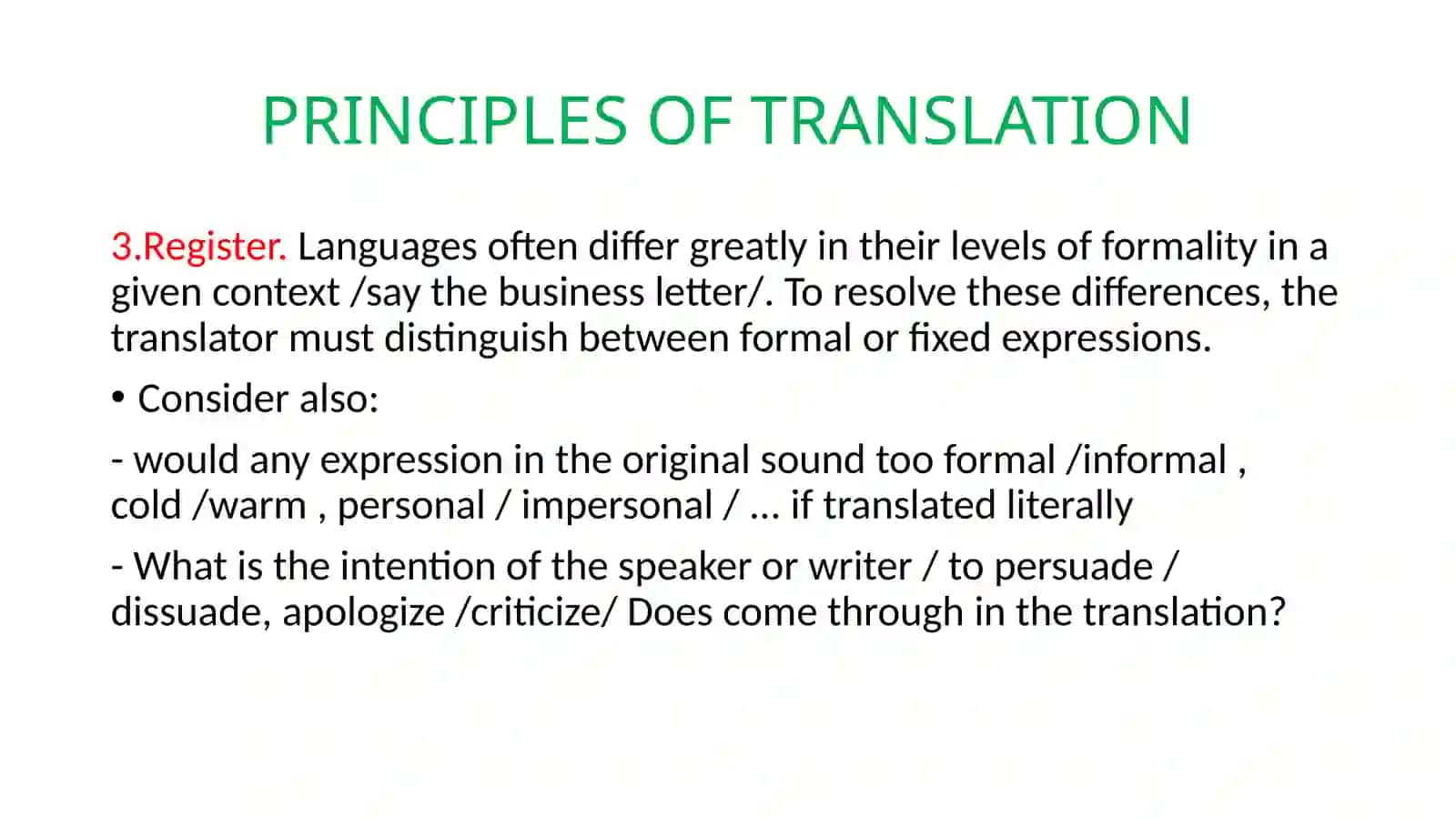 BASIC CONCEPTS AND PRINCIPLES OF TRANSLATION 4