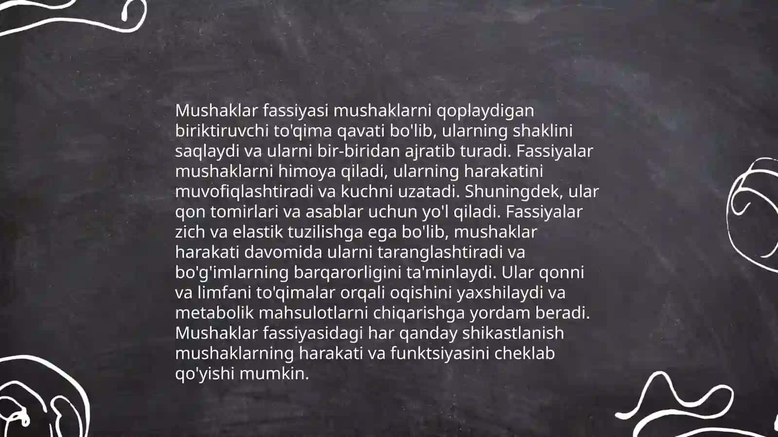 Mushaklar fassiyalari 4