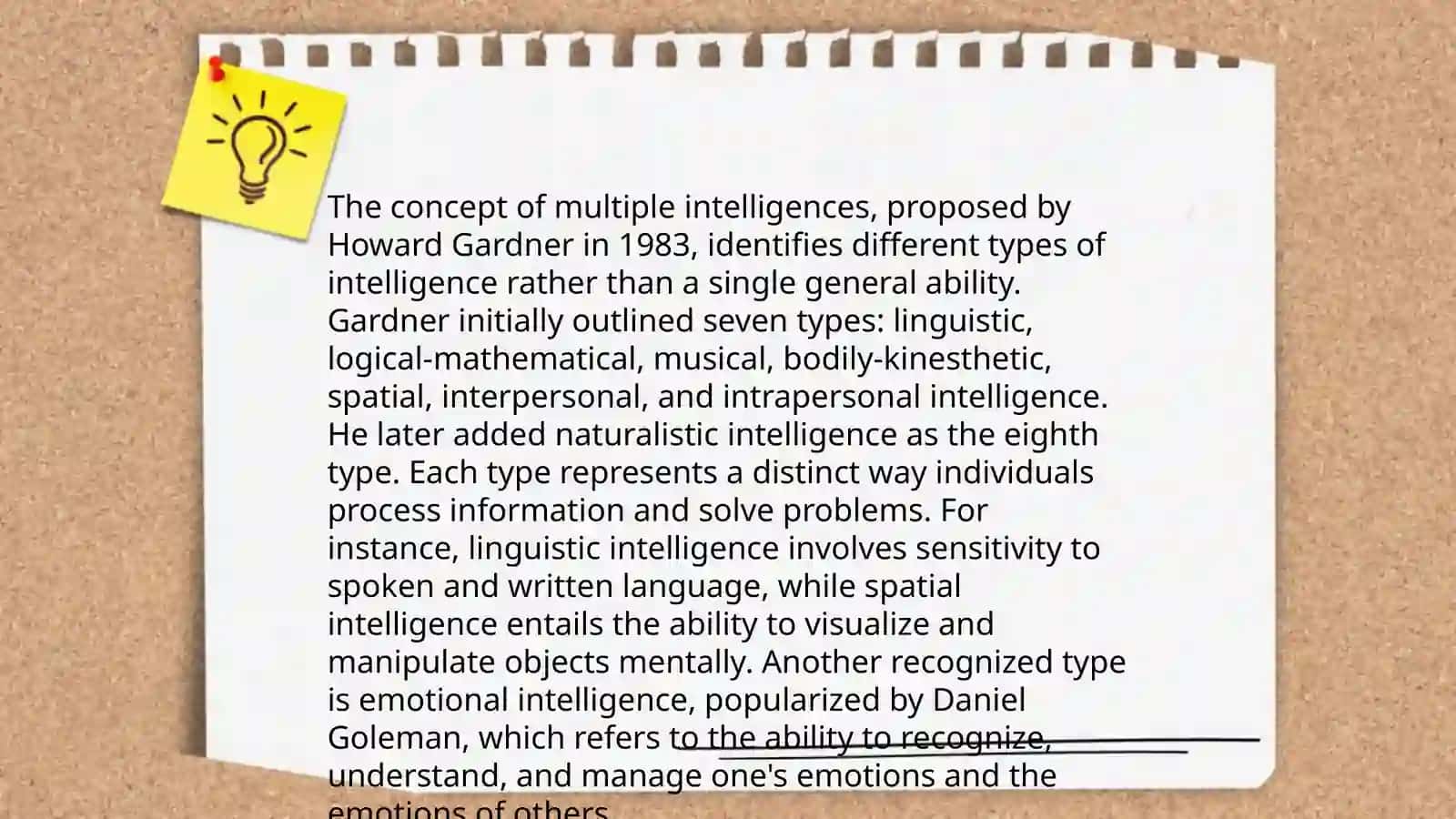 An intelligent person you know 4
