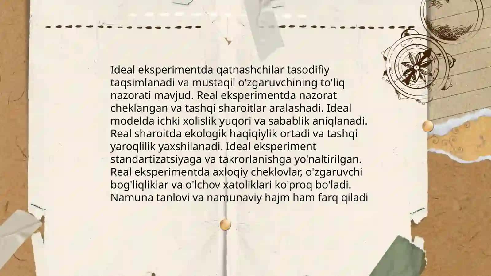 Real hayotni aks ettiruvchi ekspcrimentlar 4