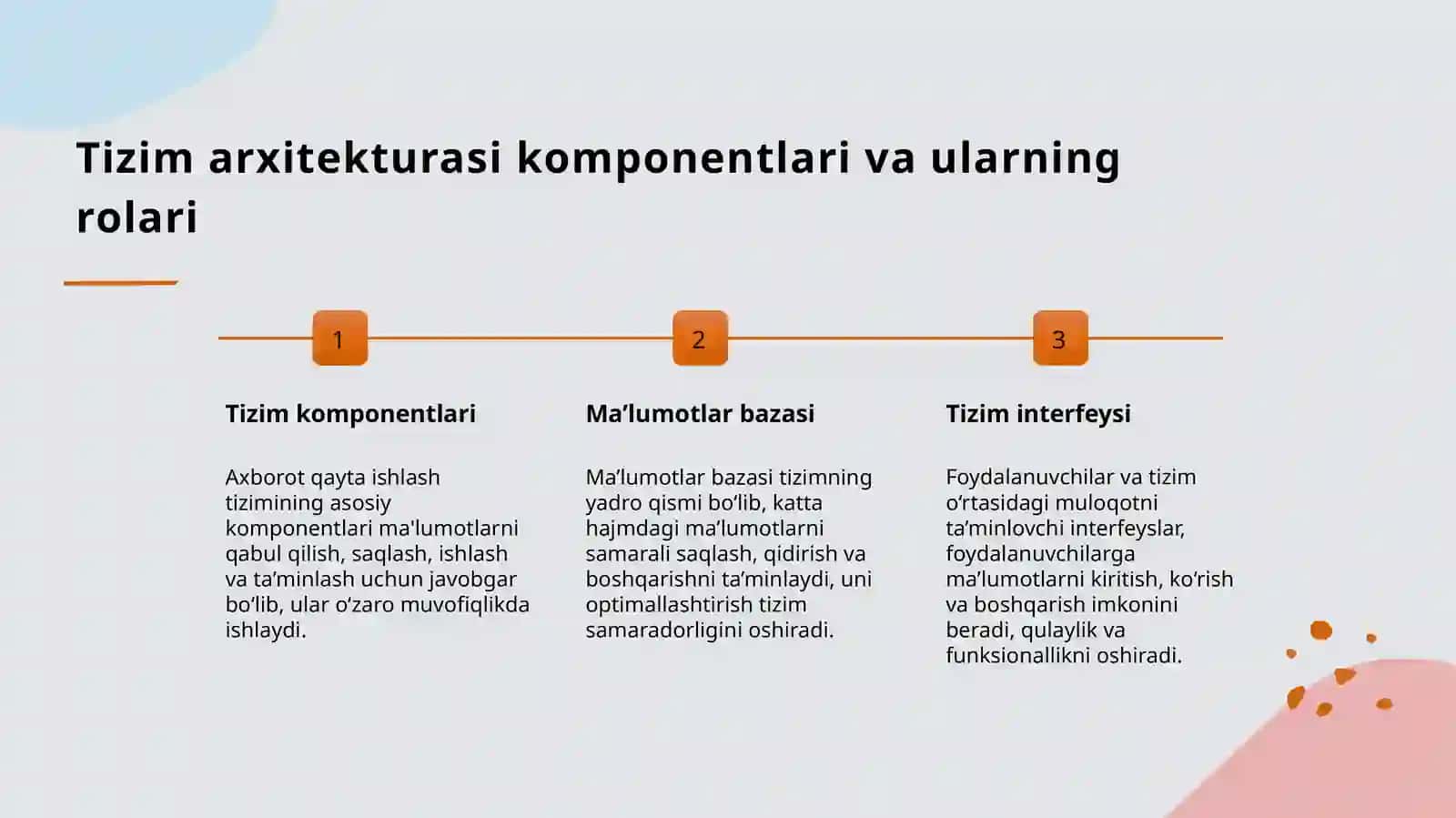Axborotini qayta ishlash tizimining funksiyanal modeli haqida ma’lumot 4