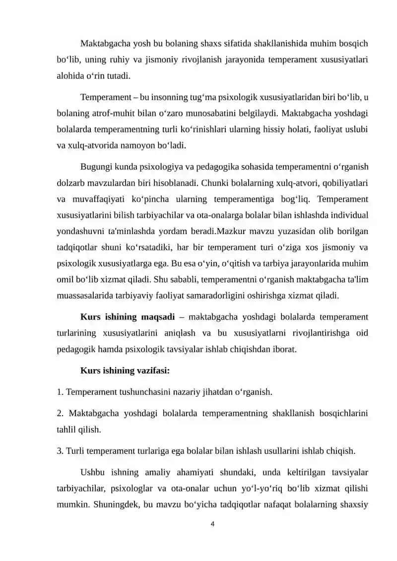 Maktabgacha Yoshadagi Bolalarda Temperament Xususiyatlari 4