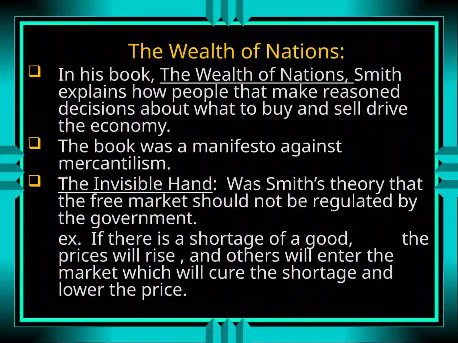 The Wealth of Nations 4