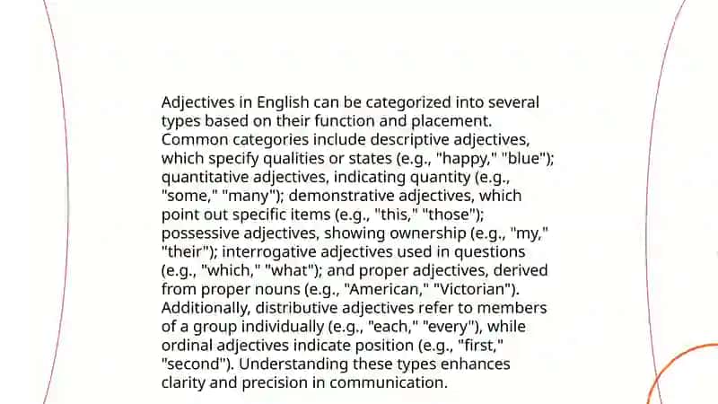 Adjective 4