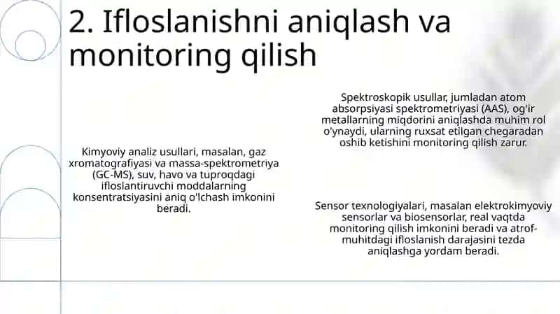 Kimyo fanining atrof-muhitni himoyaqilishdagi ahamiyati 4