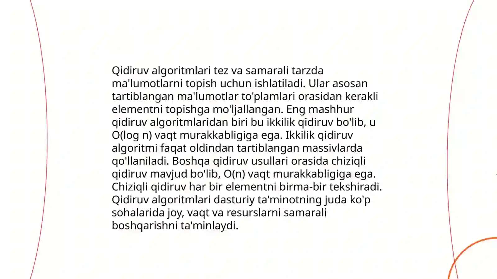 Algoritm turlari. Dasturlash tillari 4