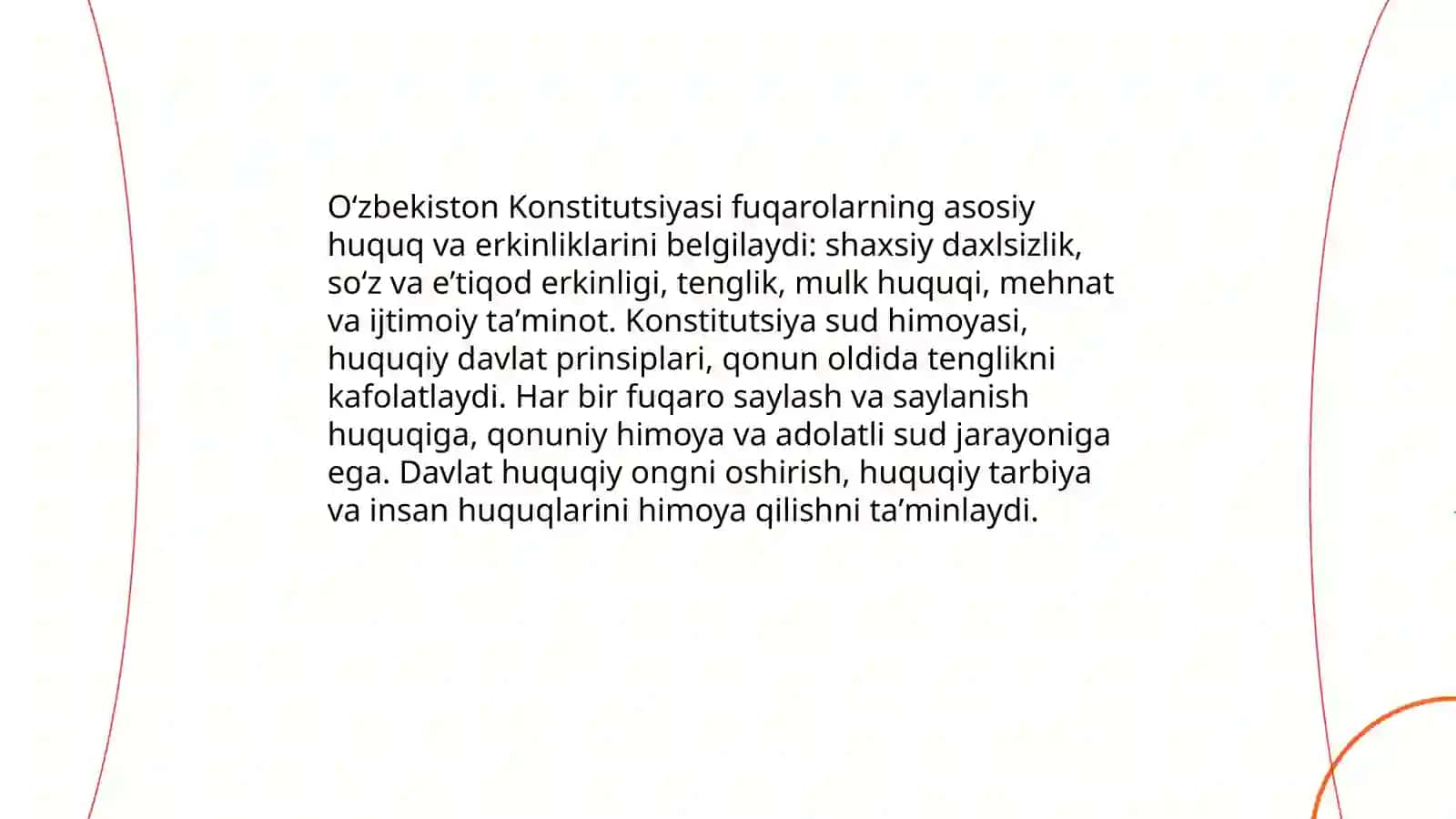 HUQUQIY TARBIYA 4