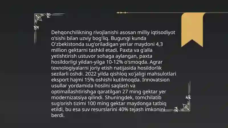 Oziq-ovqat sanoatining ilk davrlari 4