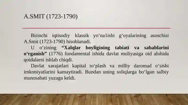 Davlat moliyasi va uning nazariyasoslari 4