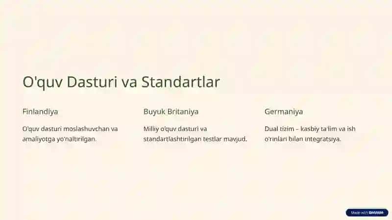 Iqtisodiy Rivojlangan Davlatlarda Ta'lim Tizimi 4