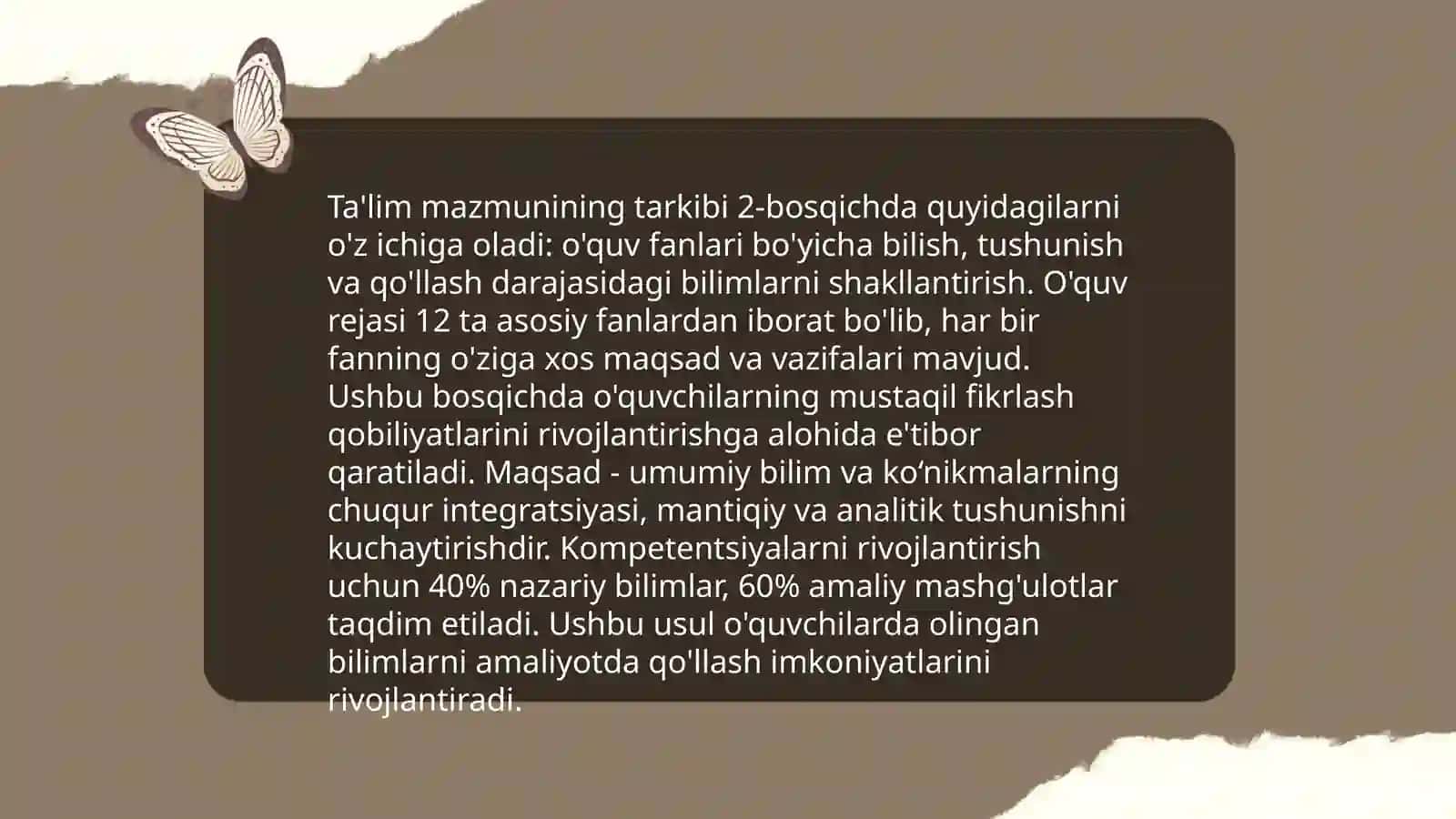 Ta'lim mazmuni 4