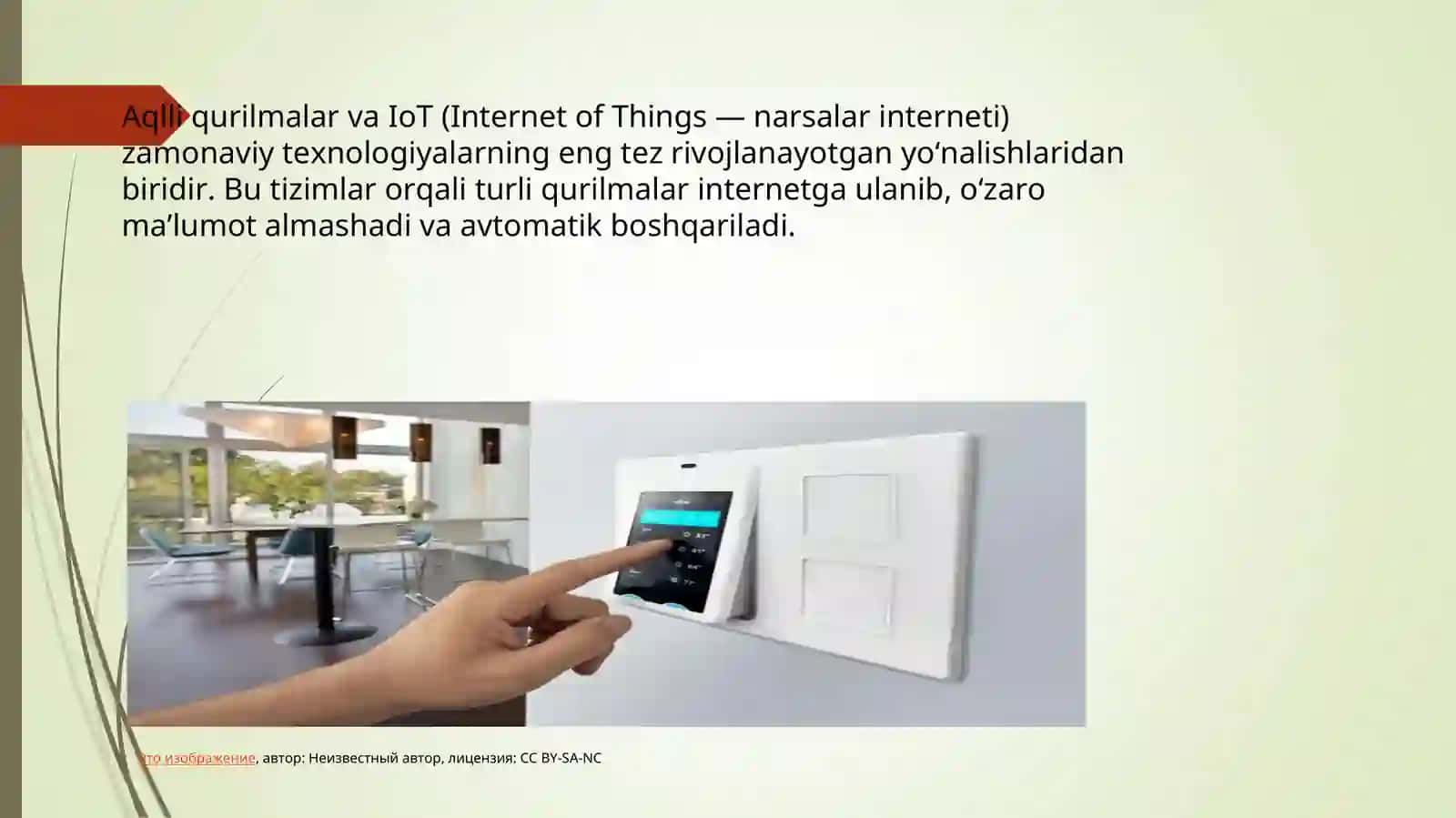 Aqilli qurulmalar va iot ilovalari (Smart Home, Smart City) 4