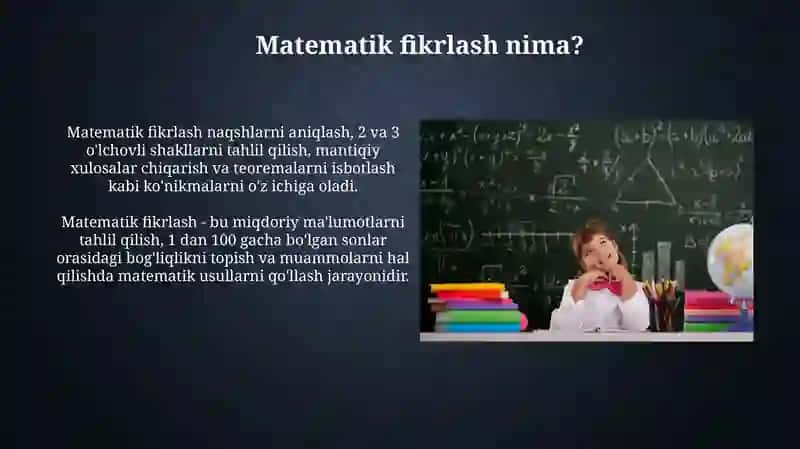 Matematika o'qitishda masalalarning o'rni 4
