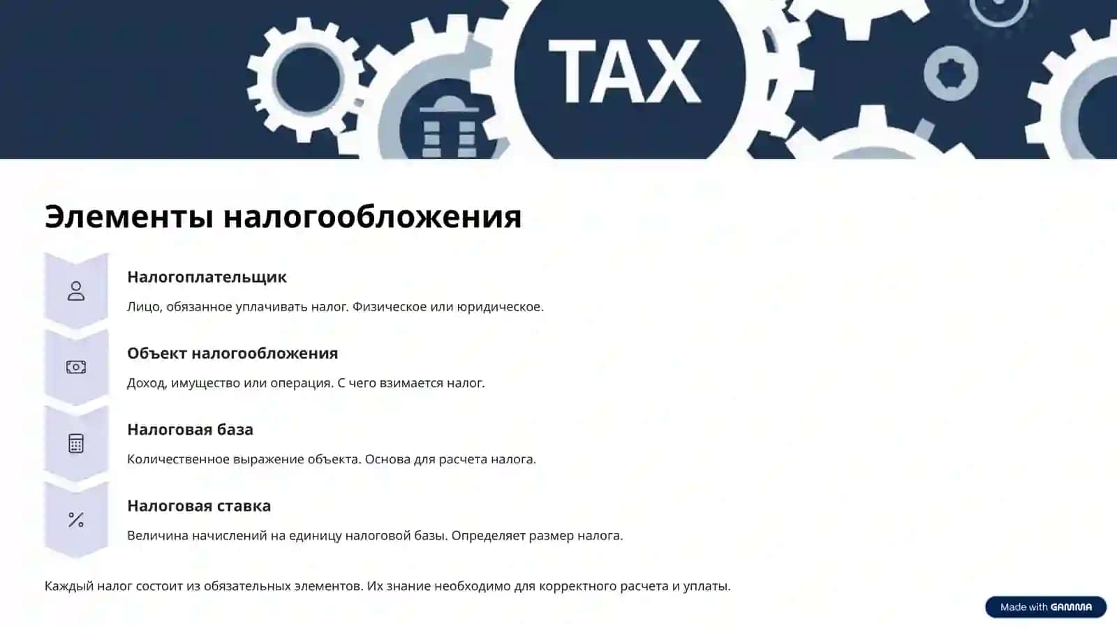 Налоги 4