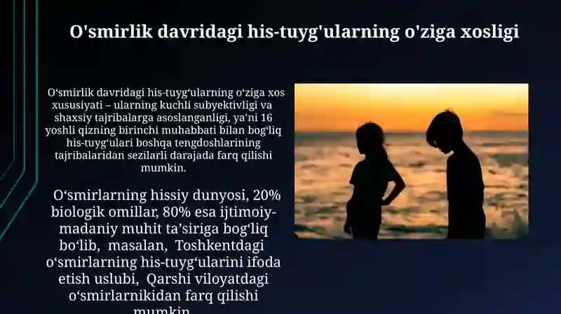 Muhabbat va o'z-o'zini qadrlash 4