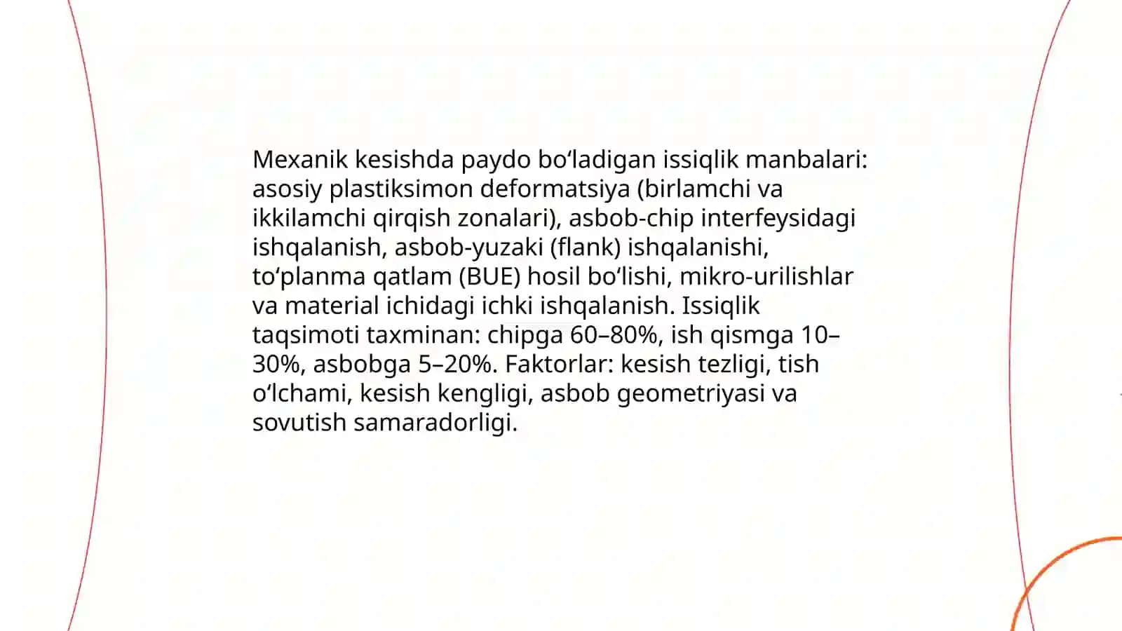 Kesish haroratini oʻlchash 4