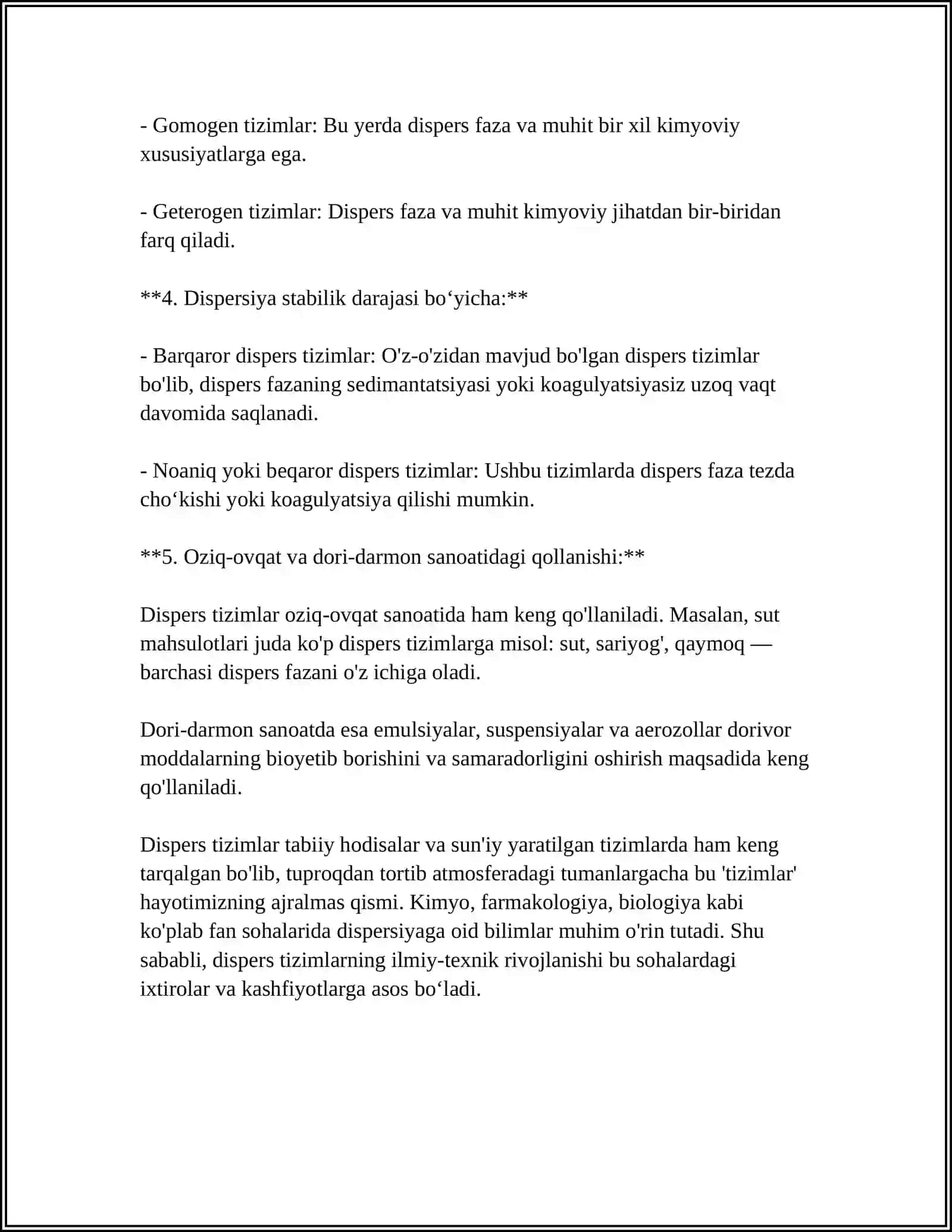DISPER SISTEMALAR KIMYOSI 4