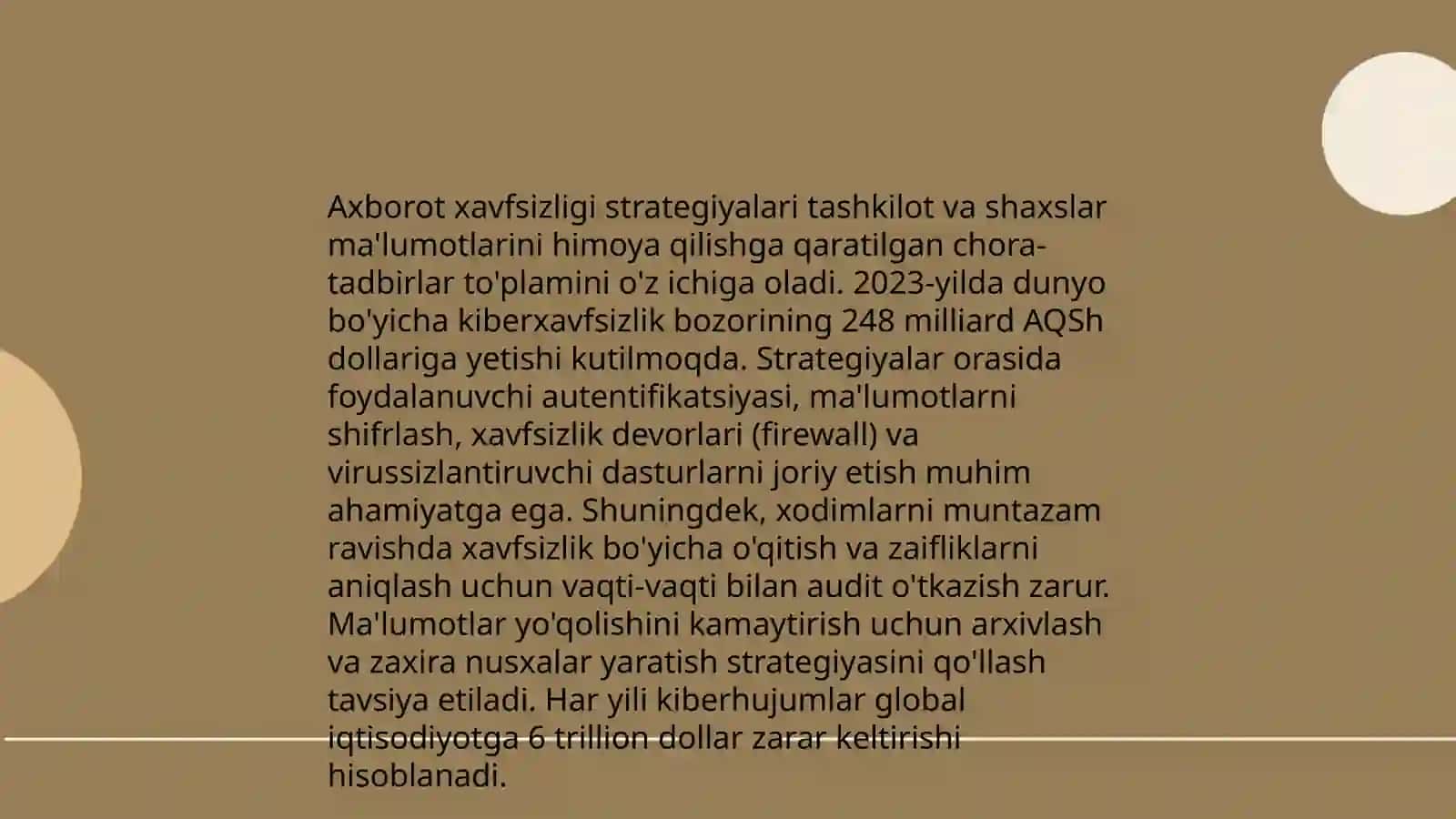 Axborot xavsizligi va uning rivojlanishi 4