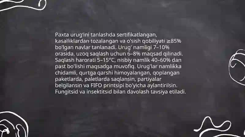Paxta ishi 4