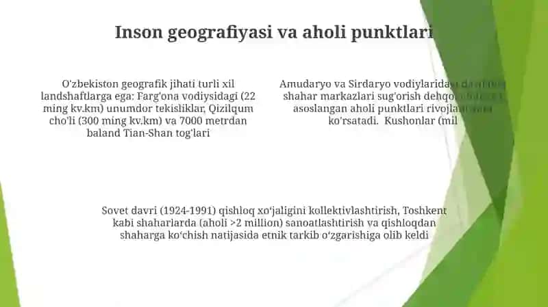 Özbekistonning geografik xaritalari 4