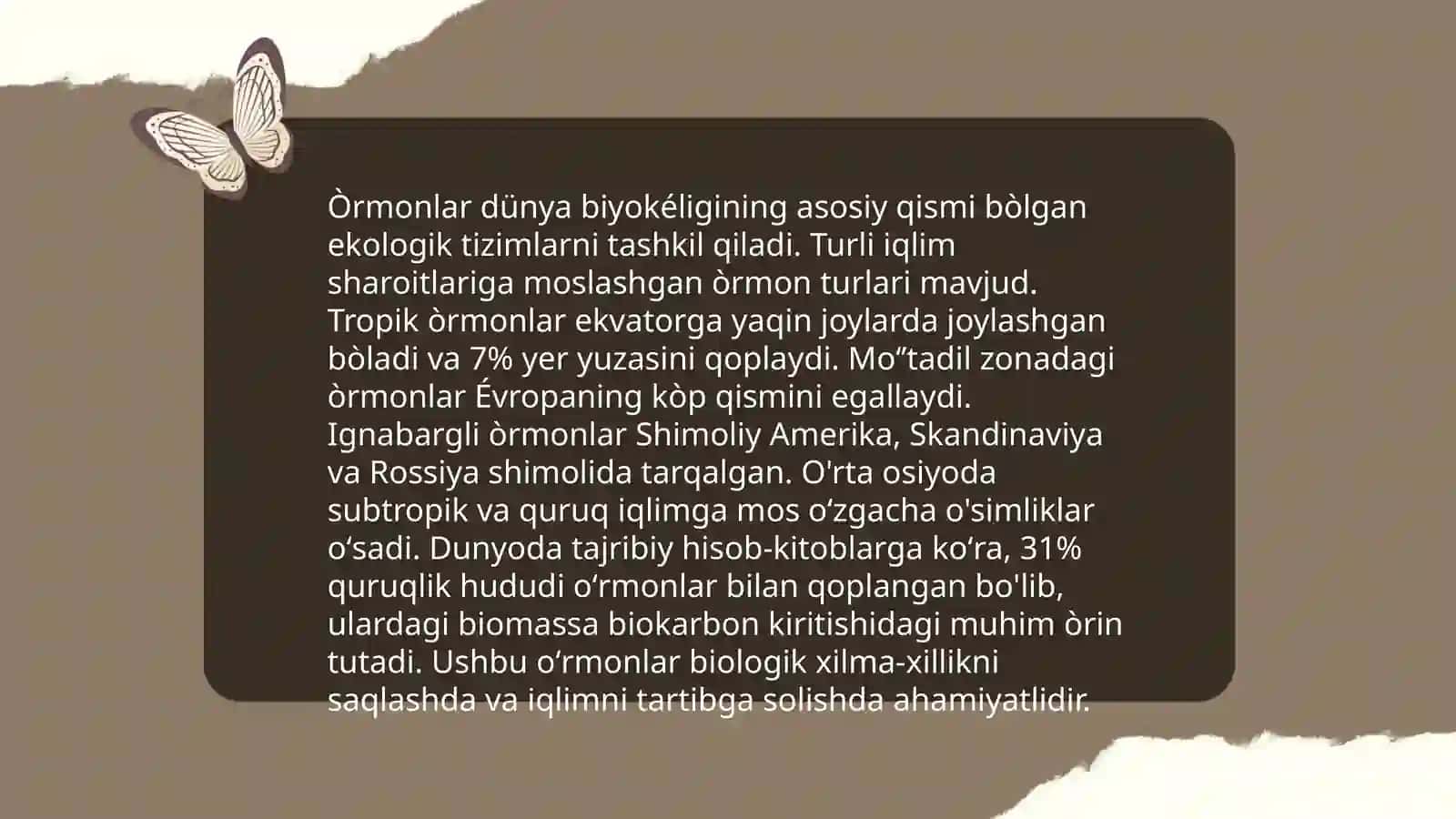 Òrmonlar va ularning boyliklari 4