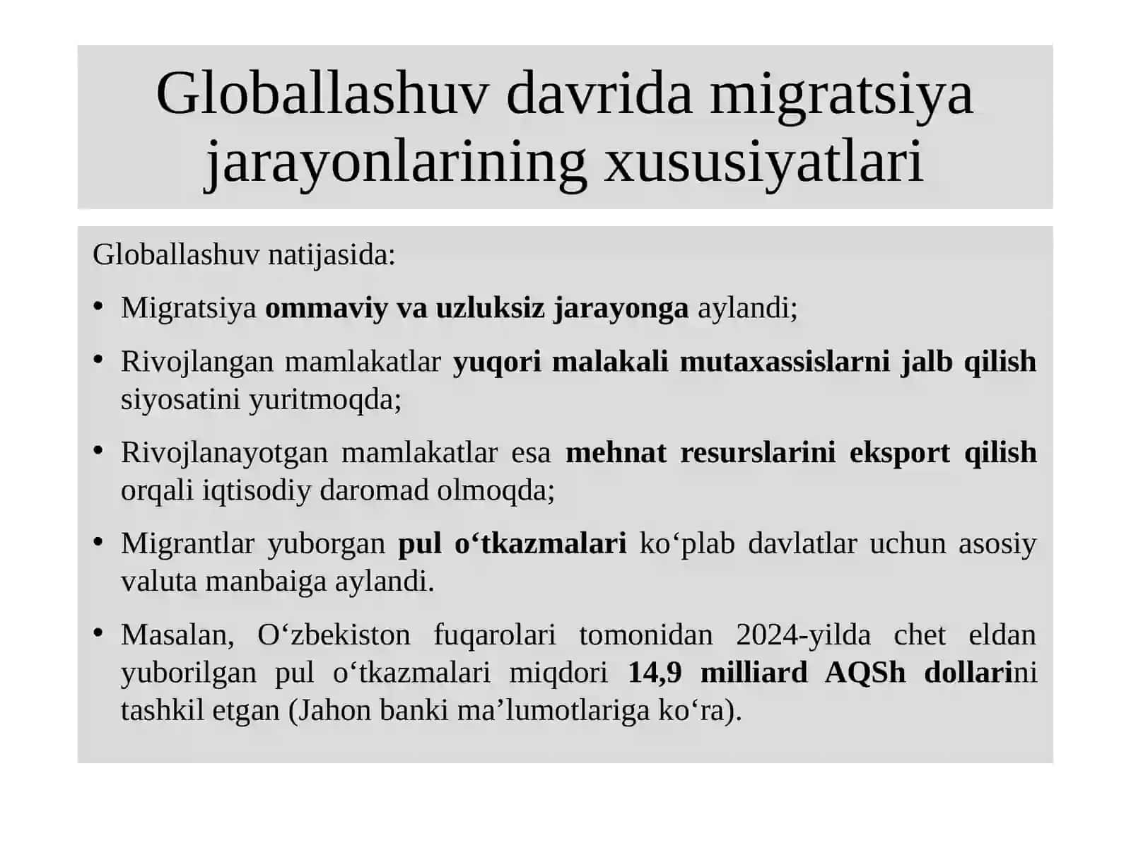 Ishchikuchibozorining global muammolari 4