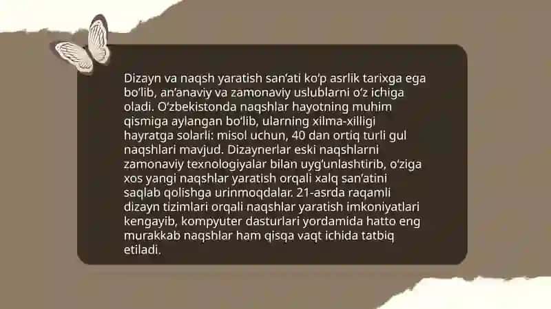 Zardo'zlik mahsulotlarini tikish jarayonlari 4