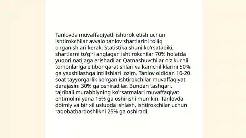 Rezyume tayyorlash 4