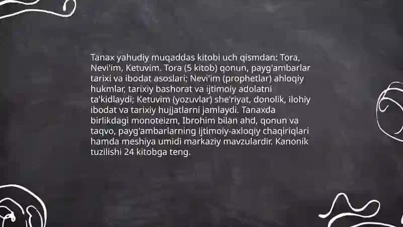 Yaxudiylik ta'limoti va muqaddas kitobi 4