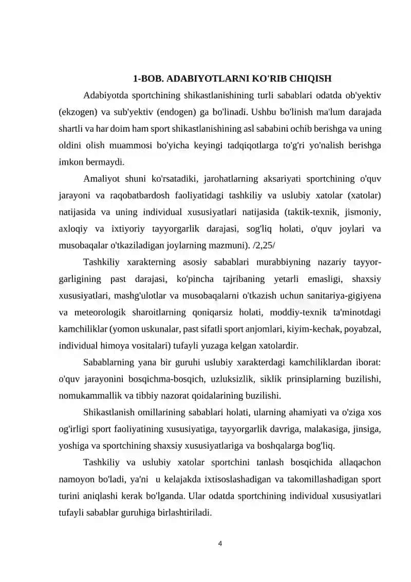 YUGURISHDA SPORTCHILARDA JAROHATLARNING OLDINI OLISH CHORALARI 4
