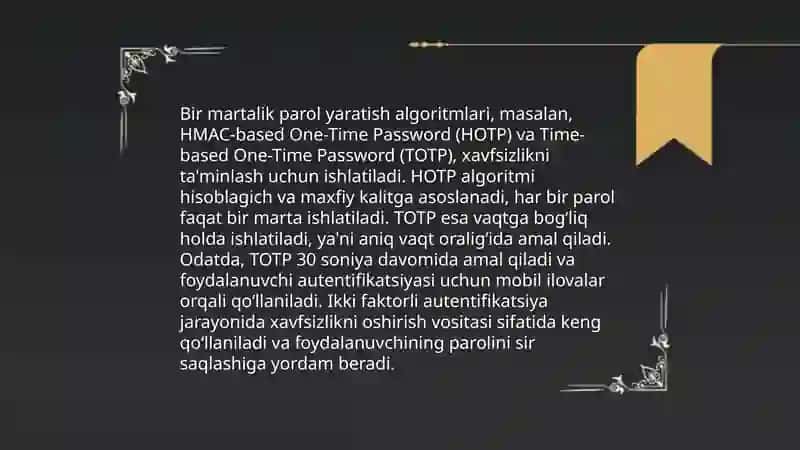 Bir martalik parol tizimlari tarixi 4