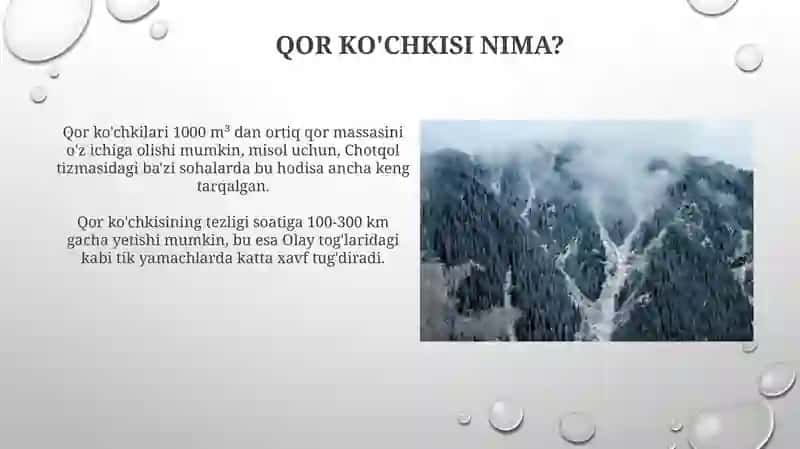 Qor ko'chkilari 4