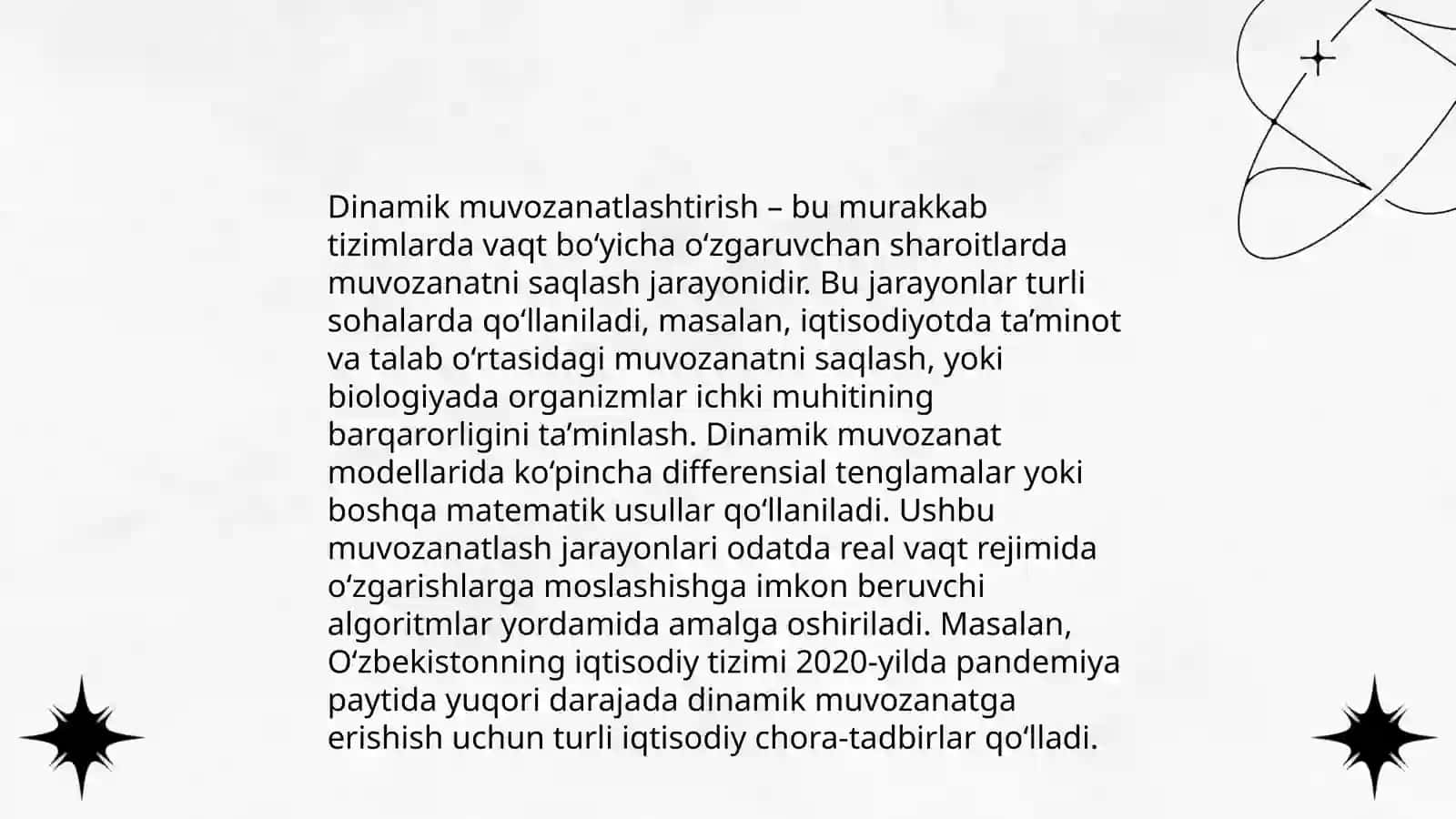 Statik muvozanatlashtirish 4