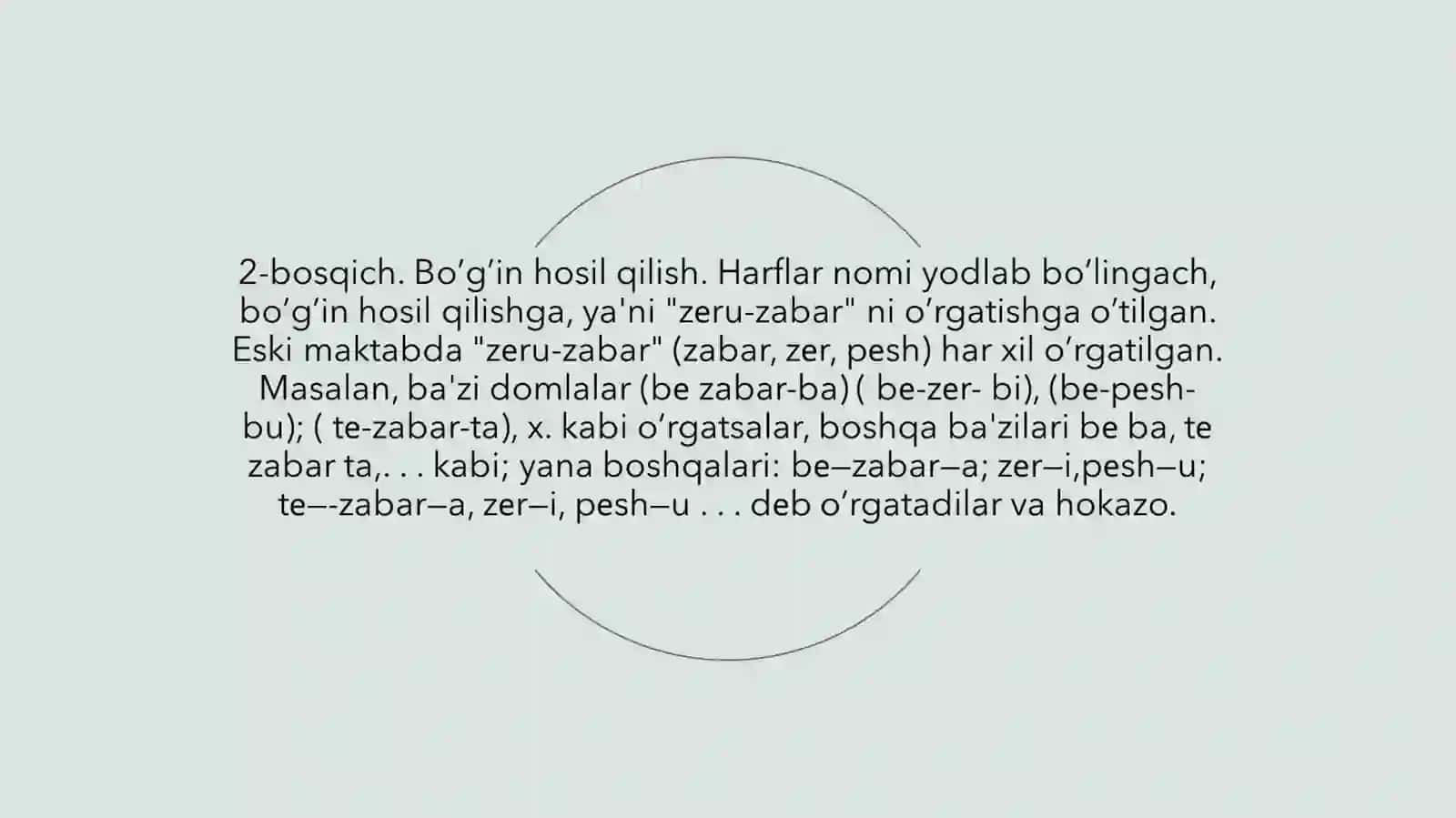 Eski maktablarda o‘qish va o‘qitish usullari 4