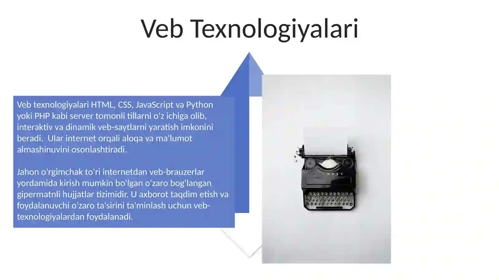 Internet va World Wibe ixtirosi 4
