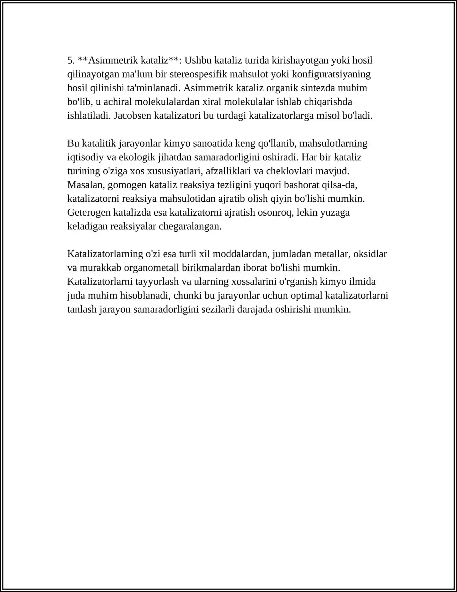Katalitik Jarayonlar Qurilmalari 4